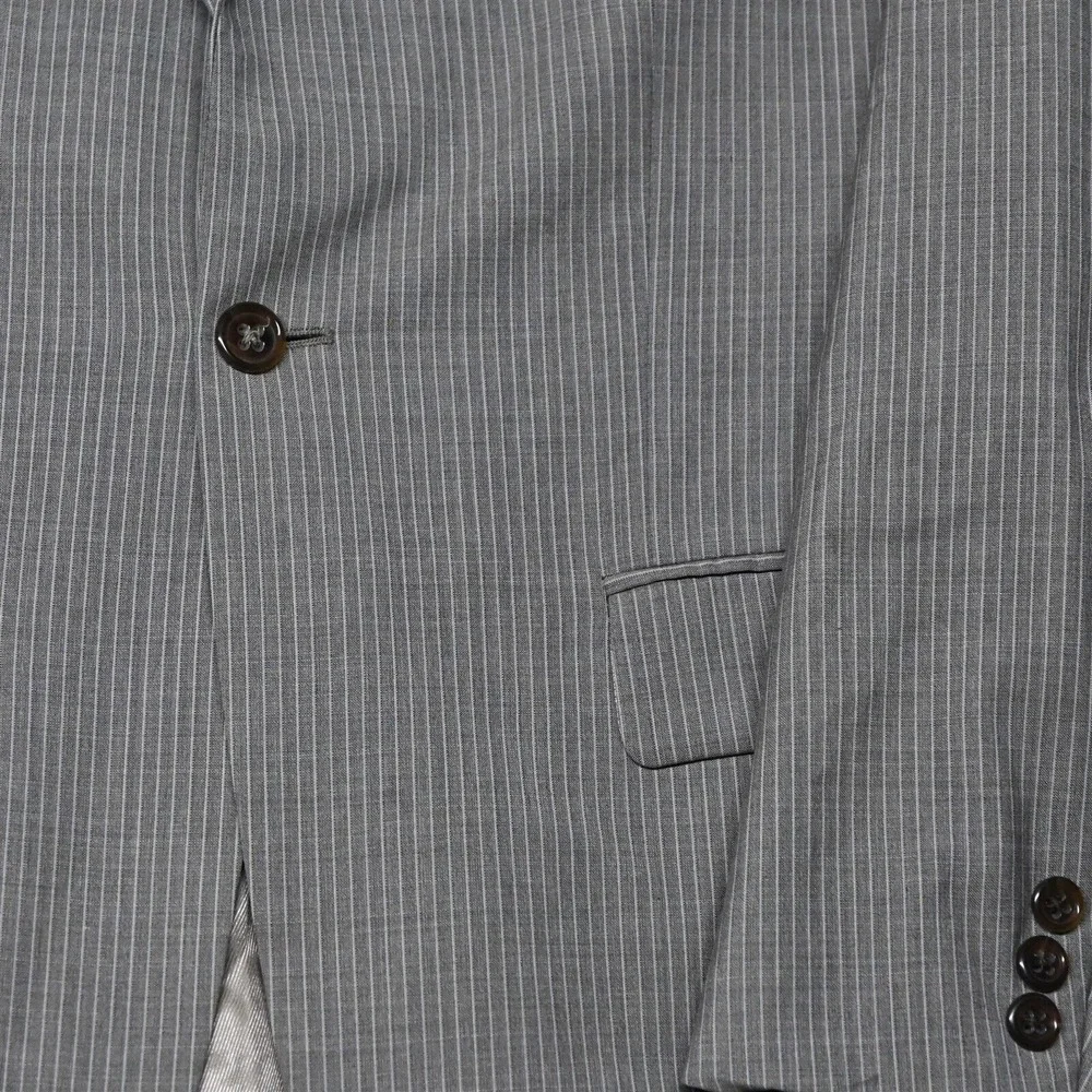 Banana Republic 38S Stripe Wool Cashmere Tailored 619677 Sport Coat Suit‎ Jacket